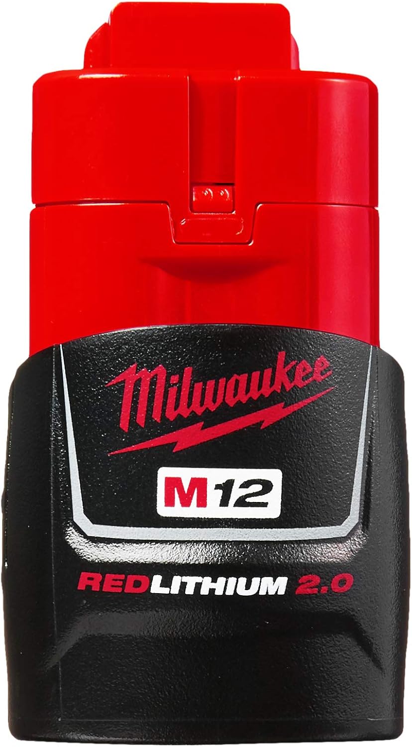 Milwaukee (2-Pack) 48-11-2420 M12 REDLITHIUM 2.0 Compact Battery Packs - - 