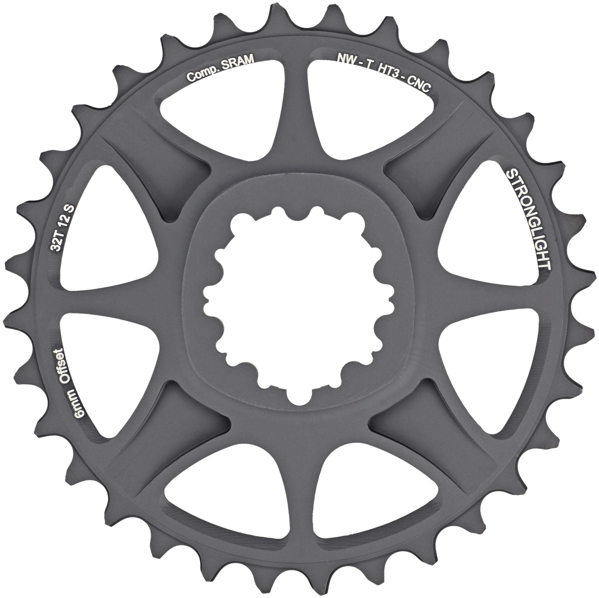 Stronglight Mtb Sr Chainring Black One Size