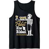 Pabst Blue Ribbon Retro Bartender Tank Top