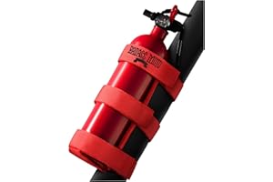 Badass Moto for Jeep Fire Extinguisher Mount, Fits Jeep Gladiator Fire Extinguisher Holder for Jeep Wrangler 1965-2026 JL JK 