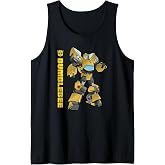 Transformers Bumblebee Autobots Epic Pose Portrait Tank Top