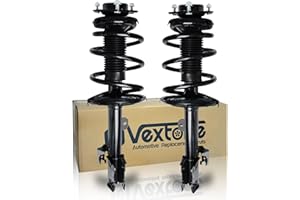 Vextone Front Shock Absorbers Fit for Toyota Venza 2009 2010 2011 2012 - Complete Front Struts Assembly Quick Install Replace 172962 172963 Ready Shocks (Set of 2)