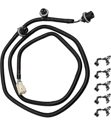 Plug-and-Play Right Side Tail Light Wiring Harness For Chevy Silverado & GMC Sierra 1500 2500HD 3500HD 2016-2019