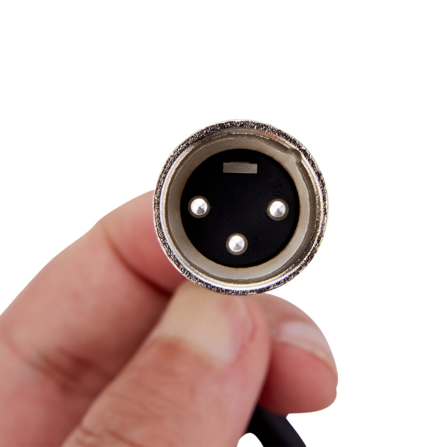 Mugig Cavo Microfono professionale 10M 3-pin XLR bilanciato audio cavo XLR-M a XLR-F per Microfono/Audio con connettore placcato argento per Amplificatori