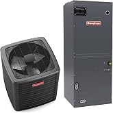 Goodman 2.5 Ton 14.3 SEER2 Air Conditioning System (Variable Speed Motor) - Free Thermostat Included - GSXN403010-AVPTC37B14