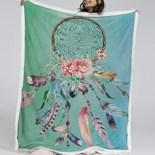 dream catcher baby blanket