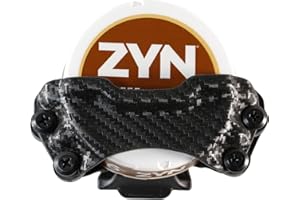 WEBER TACTICAL American Made Zyn Holder- Weber Tatical Kydex Container for Zyn, Caffeine Pouches, Snus Can, Zyn Tin, Zyn Case, Slim Profile, Easy Carry or Attach to Belts, Bags & Car Visor