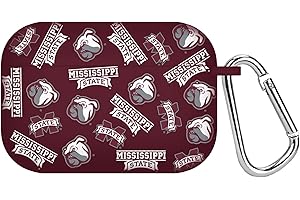 AFFINITY BANDS Mississippi State Bulldogs HD Case Cover Compatible with Apple AirPods Pro (Random)