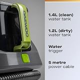 Daewoo Hurricane 650W Spot Washer Compact Upholstery & Carpet Cleaner view 2