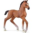 Schleich Horse Club Realistic Oldenburger Foal Baby Horse Figurine - Detailed Horse Toy, Durable for Education and Imaginativ