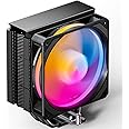 upHere P5C 5V ARGB CPU Air Cooler 230w TDP 6mm x 5 Copper Heat Pipes CPU Cooler with 120mm Fan PWM 1800RPM 77.93CFM for Intel LGA 2011/2066 (Mainboard X79/X99)/1700/1200/1150/1121/1155/ AMD AM5/AM4