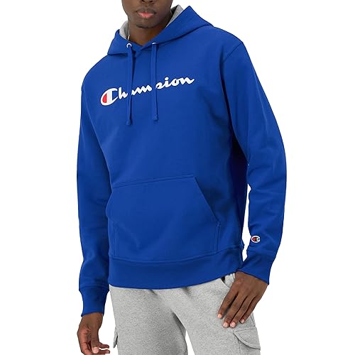 Champion Men's Hoodie, Fleece, Comfortable Sweatshirt for Men (Reg