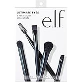 e.l.f. Ultimate Eyes 5 Piece Brush Collection, Makeup Brushes For Eyeliner, Eyeshadow, Brows & more, Vegan & Cruelty-Free