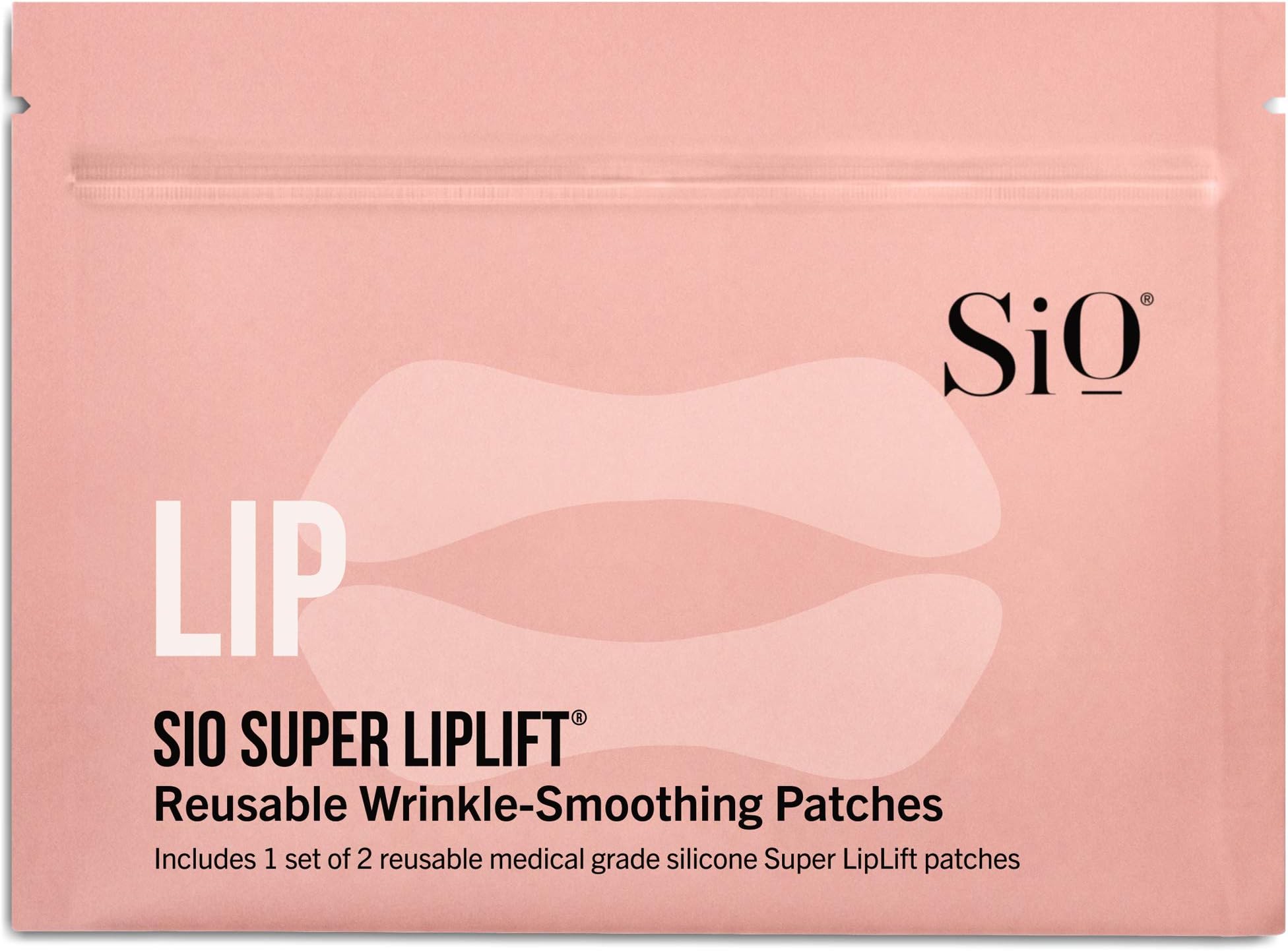 SiO Beauty Super LipLift | Smile & Lip Anti-Wrinkle Patches 2 Week Supply | Overnight Smoothing Silicone Patches For Lip & Smile Wrinkles And Fine Lines