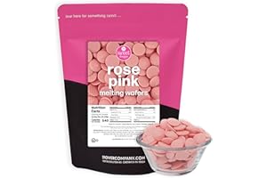 ELEVEN O'ONE Sweet Shoppe Rose Pink Melting Wafers, 2 pounds
