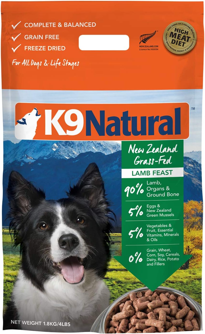 k9 frozen dog food