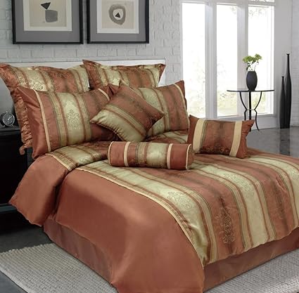 Bedding 9 Piece Gold Imperial Comforter Set Bedding Home Garden