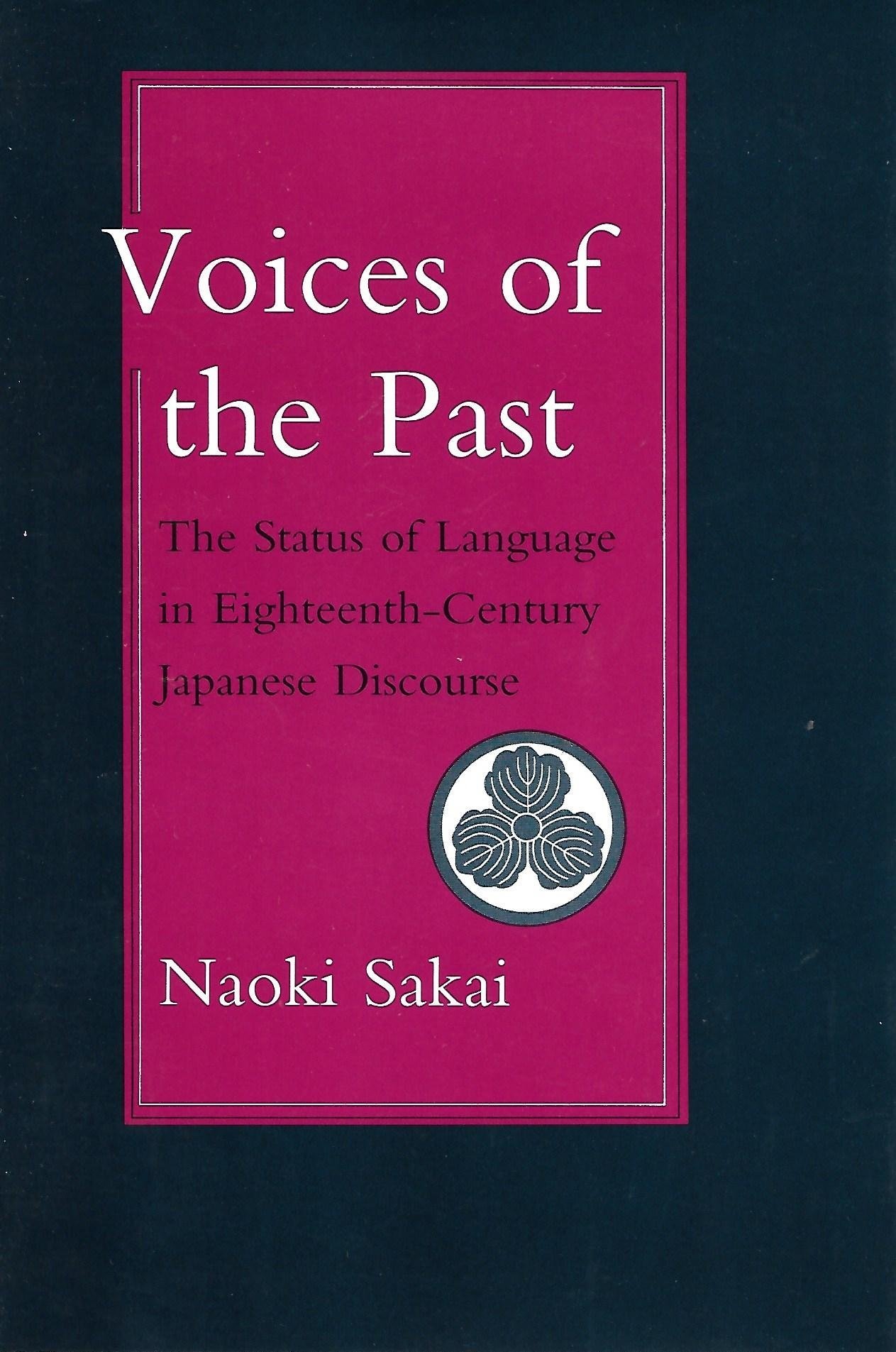 Voices Of The Past The Status Of Language In Eighteenth - 