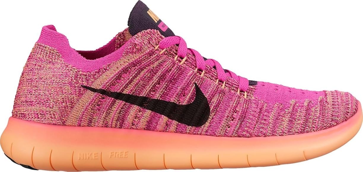 nike free rn flyknit purple