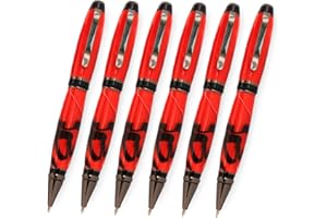 Legacy Woodturning, Cigar Pen Kit, Gun Metal Finish, 6 Pack