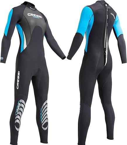 CRESSI クレッシー　ウェットスーツ5mm Casroro Mサイズ(M3) Cressi 5mm Castoro Men's Full Wetsuit - Scuba