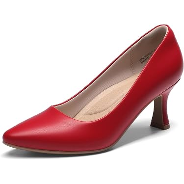 amazon prime ladies dress shoes Amazon.com | Hodrmios Women's Slip-On Loafer Comfortable Dress Shoes for Ladies Black Women's Pumps Low Heel Slip-Ons Casual Work Office Dressy Shoes Black 6