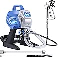 Gyfent X9 Airless Paint Sprayer, 0.39GPM Paint Sprayer for Home Interior 650W 3000psi Airless Sprayer with Low Overspray Adjustable Pressure & Motor Speed for House Painting DIY Garage