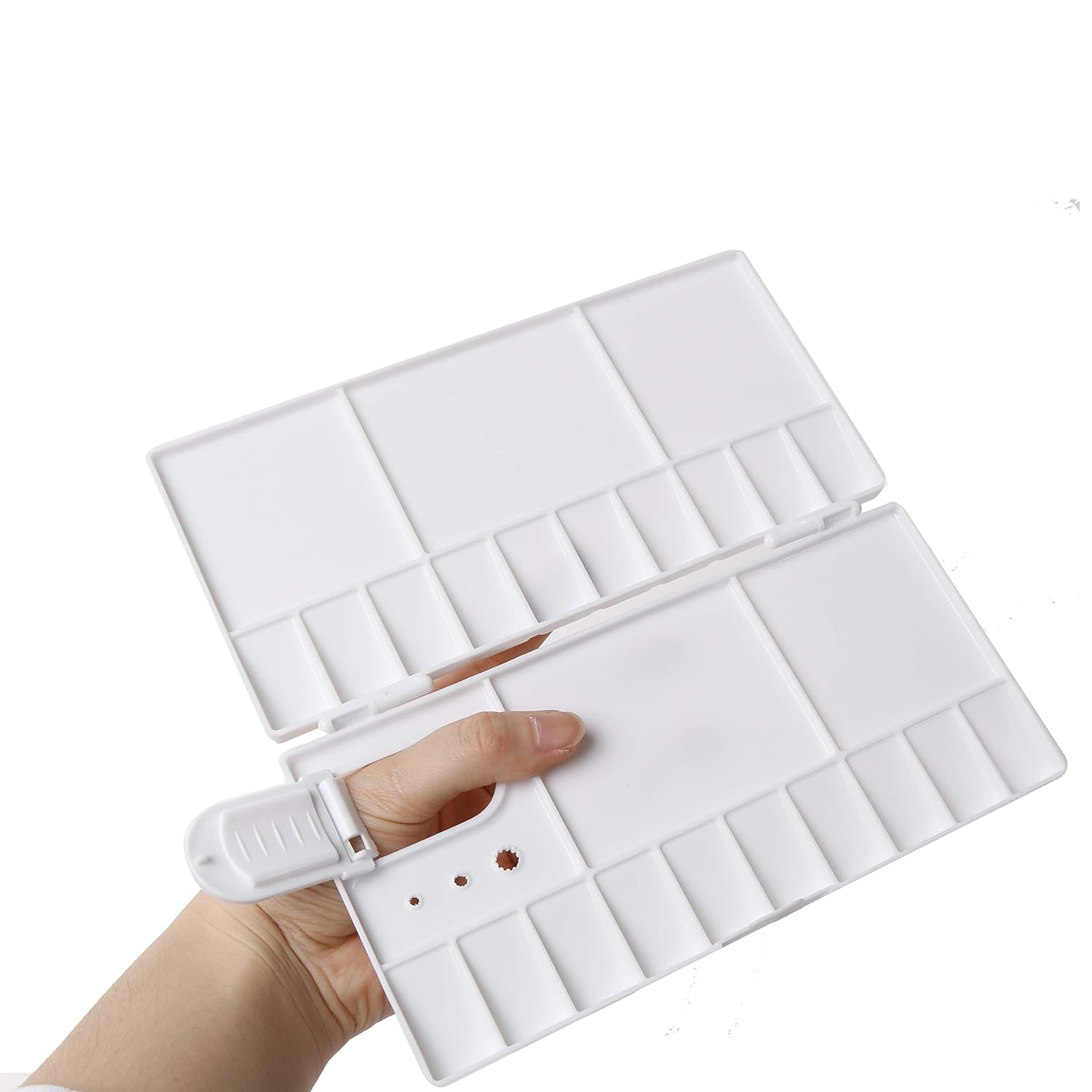 Futurekart Watercolor Palette Folding Paint Tray Plastic Painting