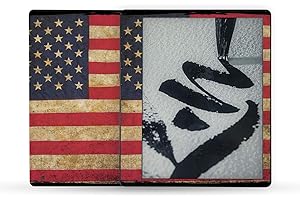 MIGHTY SKINS MightySkins Skin Compatible with Amazon Kindle Scribe (2022) Full Wrap - Vintage Flag | Protective, Durable, and Unique Vinyl Decal wrap Cover | Easy to Apply | Made in The USA