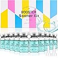 BB Facial Glow Starter Kit Serum Hyaluronic Acid, AC Stem Cell Gold Ampoule 0.27oz 12 Vials, BB Radiance Facial Serum Skin Therapy Kit