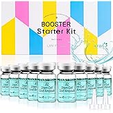 BB Facial Glow Starter Kit Serum Hyaluronic Acid, AC Stem Cell Gold Ampoule 0.27oz 12 Vials, BB Radiance Facial Serum Skin Therapy Kit