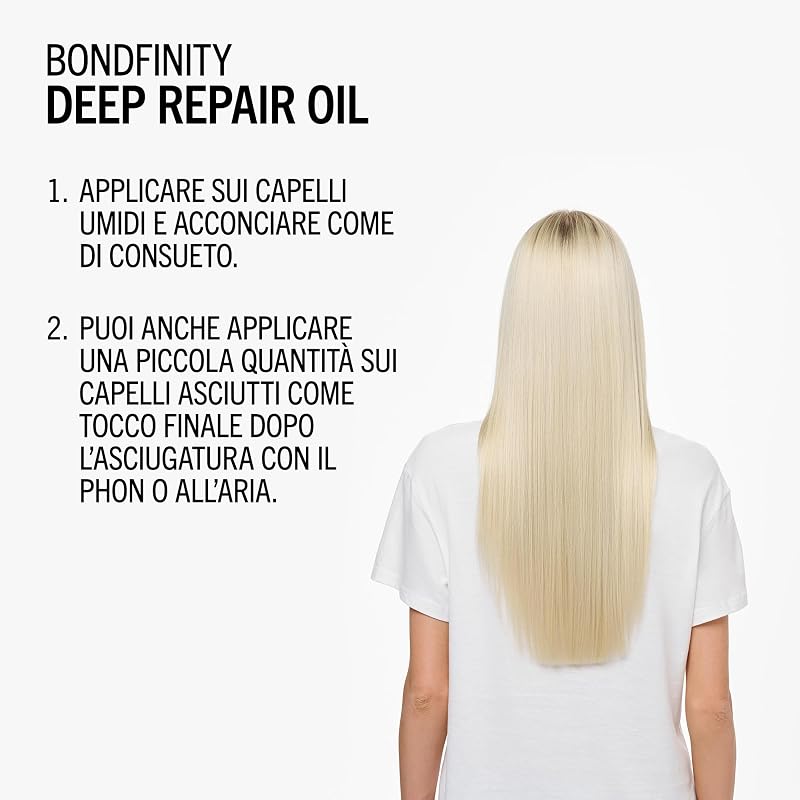 Schwarzkopf Professional BLONDME Bondfinity Deep Repair Oil - Olio Riparatore leggero - senza Risciacquo 50ml