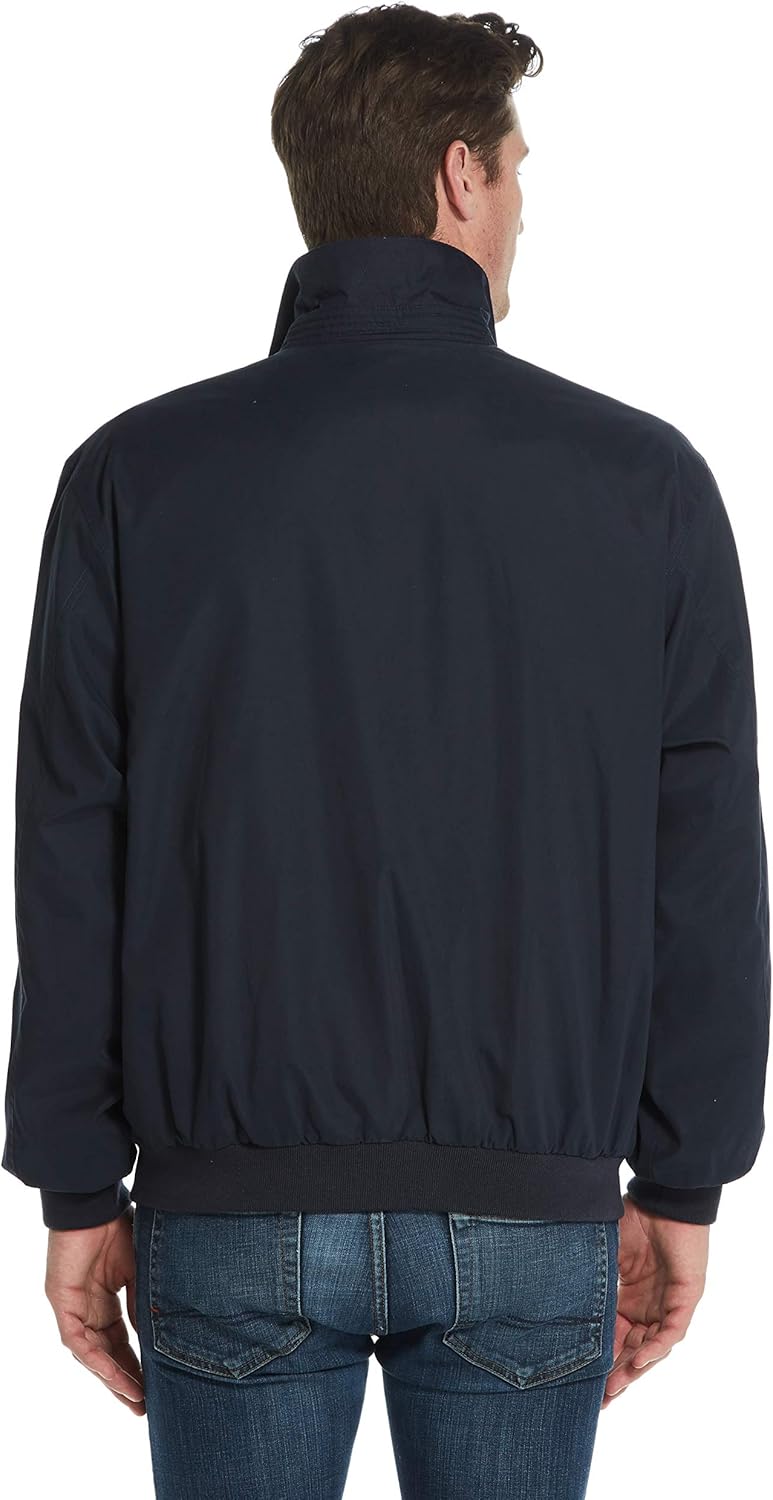 Weatherproof Men's Microfiber Classic Bomber Jacket at  Men’s Clothing store
