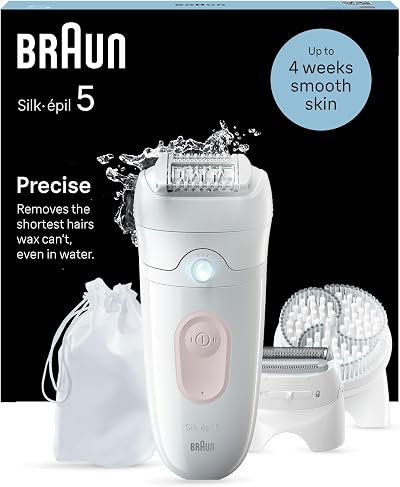 Braun Silk-épil 5 Epilator Wet Dry Hair Removal 5-060 with Shaver Trimmer