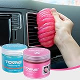 TICARVE Cleaning Gel 2 Pack Car Dashboard Keyboard Dust Cleaner Putty