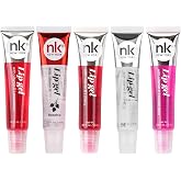 NICKA K NEW YORK, Hydrating Lip Gel Set, Assorted, Vitamin E, 5-Pack