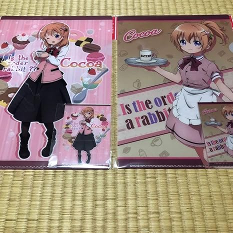 Amazon ご注文はうさぎですか ココア クリアファイル アニメ グッズ アニメ 萌えグッズ 通販