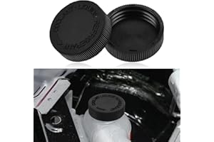 Lyxheth 2PCS Coolant Reservoir Cap, Radiator Reservoir Cap, Engine Radiator Water Tank Caps Coolant Caps OEM#21712-79900, Car Coolant Water Tank Reservoir Cap Replacement for Infiniti Nissan (Black)