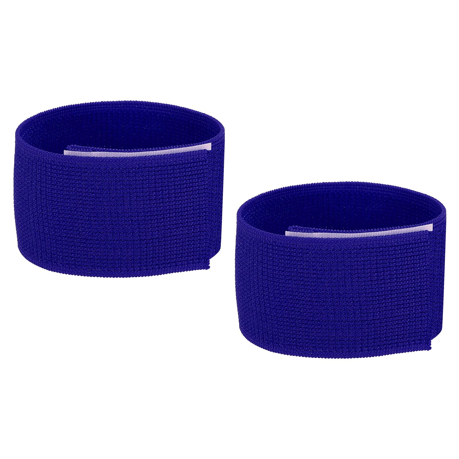 PATIKIL Boot Straps, 2 Pack Elastic Polyester Trousers Blouses Ankle Straps Pants Leg Bands with Hook and Loop for Hiking, Fishing, Hunting, 12", Blue