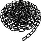 JMIATRY 6mm x 6m Stainless Steel Chain Black Galvanized Welded Link view 1