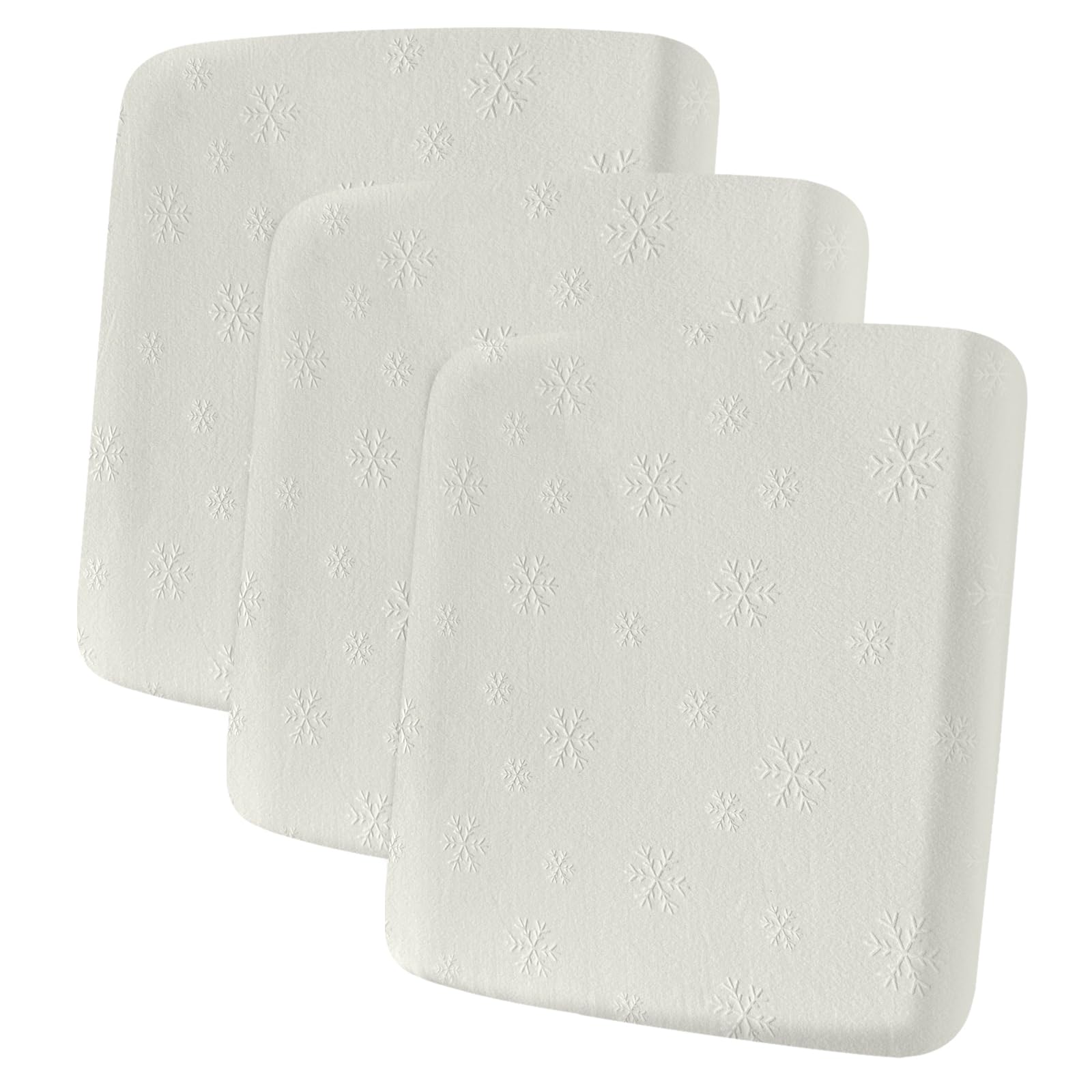 ANARACHON Couch Cushion Covers Sofa Seat Slipcovers Sets Couches Furniture Protector for Sectional Armchair Loveseat Pets Kids Stretch Milk Silk Fabric (3 Cushion Sofa, Snow Beige) Image