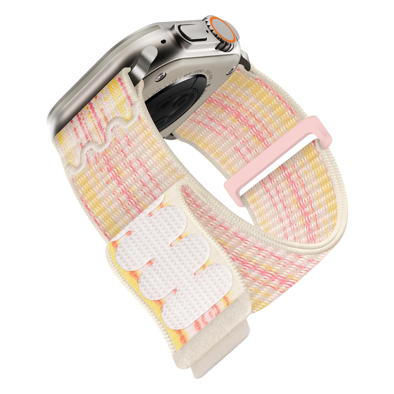 Nylon Band Compatible with Apple Watch Band 38mm 40mm 41mm 42mm 44mm 45mm 46mm 49mm for Women Men, Sport Loop Adjustable Wristbands for iWatch Series 11 10 9 8 7 6 5 4 3 2 1 SE
