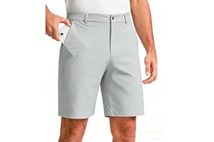 Quick-Dry Athletic Shorts for Men Four-Way Stretch Golf Shorts, Moisture-Wicking & Perfect for Gym or Daily Wear