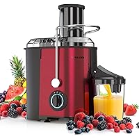 Juicer Machines Juice Extractor - MAMA'S CHOICE Centrifugal Juicer with 3 Speed Large Feed Chute for Whole Fruit…