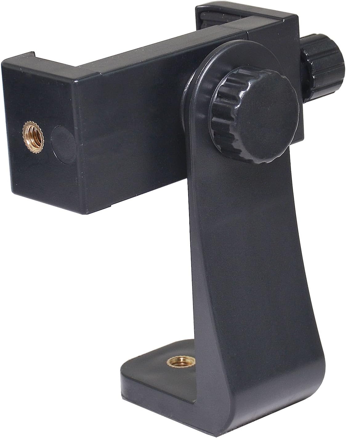Bestshoot Phone Tripod Mount Adapter & Smartphone Remote Controller, Smartphone Holder Clip Compatible with iPhone Samsung and All Cell Phones, Rotates Vertical Horizontal Adjustable Clamp