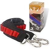 EKIND Toy Gun Bullet Shoulder Strap Darts Bandolier Kit Ammo Storage Holder Compatible for Nerf Elite Blasters (2 Point Tacti