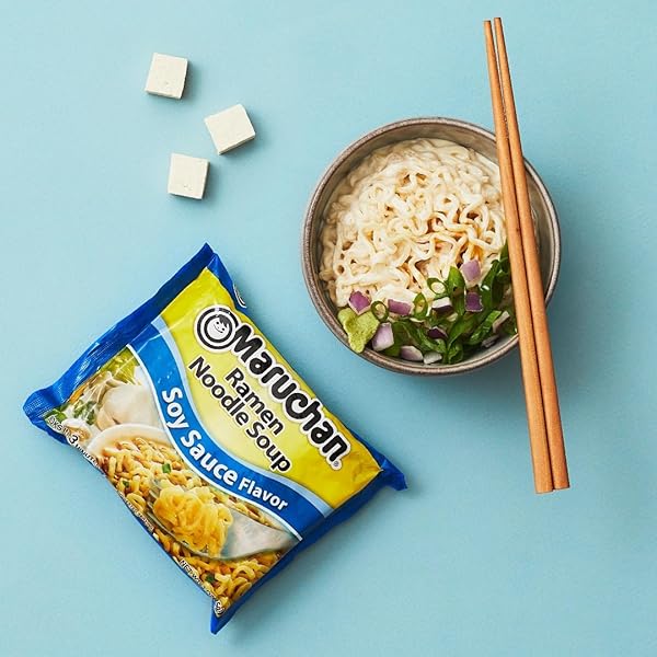 MARUCHAN RAMEN NOODLE SOUP VARIETY, 7 FLAVORS, 3 OUNCE SINGLE SERVINGS