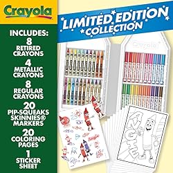 Crayola Coloring Set with Limited Edition Red Art