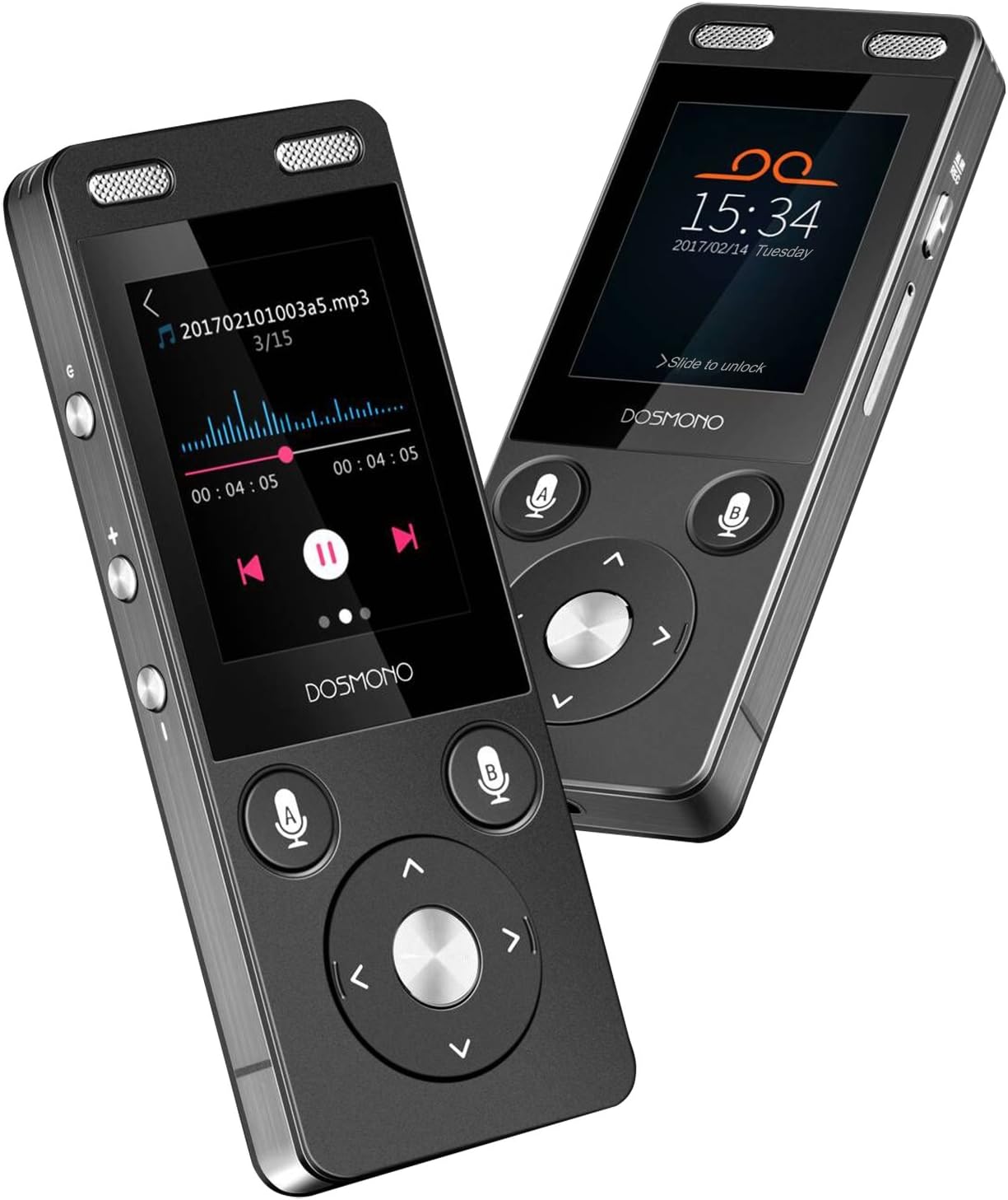 DOSMONO Language Translator Device,Smart Handheld Instant Digital Voices Translator,Electronic Recorder Simultaneous Translation 72 Languages,4G WiFi Global Online