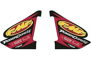 FMF Racing PowerCore 4 2-Part 012637 Sticker Wrap Decal Logo Replacement